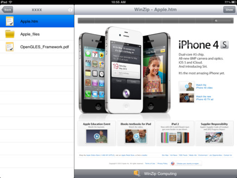 WinZip pre iOS WinZip pre iOS