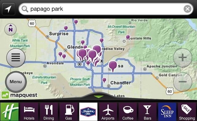 iOS 6 Maps - Alternatives - MapQuest