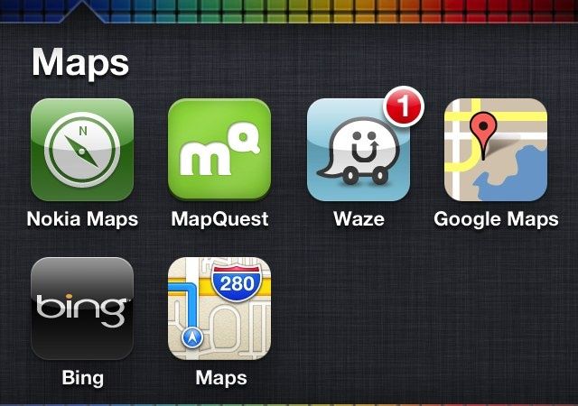 iOS 6 Maps - Alternatives