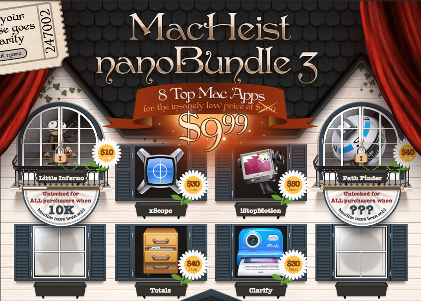 MacHeist nanoBundle 3