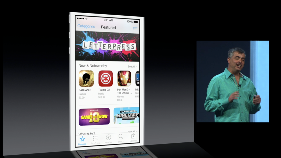 WWDC 2013 - iOS 7 - App Store